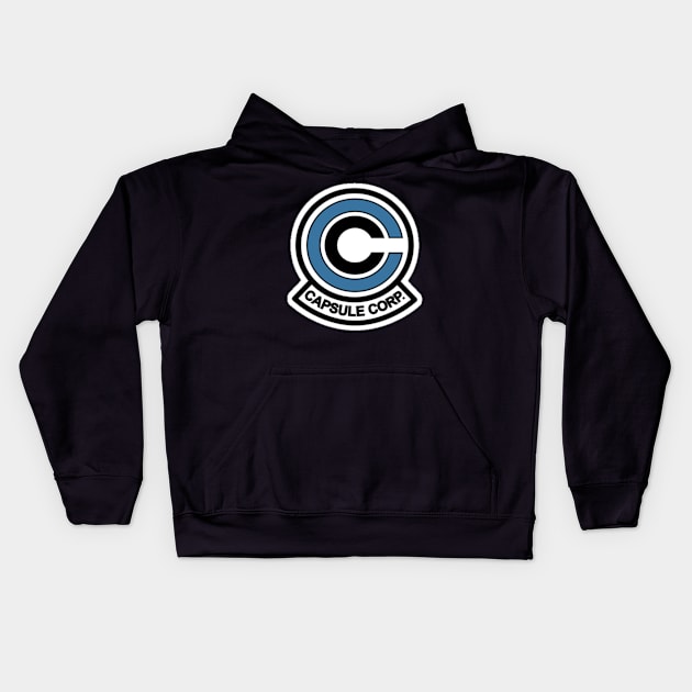 Capsul Corp Kids Hoodie by Anime24